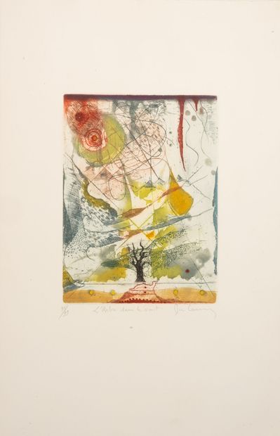 René CARCAN (1925-1993)
The tree in the wind.
Etching...