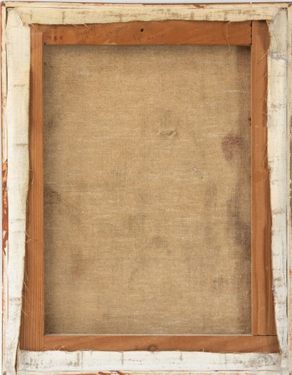Agathe VAITO (1928-1973)
Untitled, 1961.
Oil...