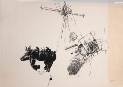 Vladimir VELICKOVIC (1935-2019)
Serigraph...