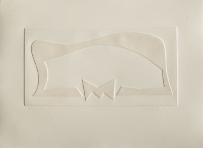 Jean LEGROS (1917-1981)
Untitled, relief.
Print...