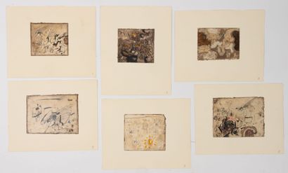 Norman ZAMMIT (1931-2007)
Untitled, 1961.
Set...