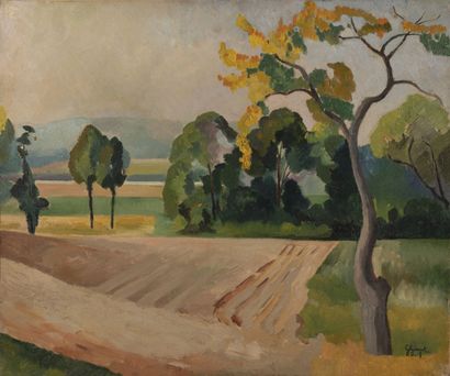 Georges GUYOT (1885-1979)
Landscape with...