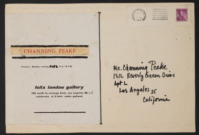 Channing PEAKE (1910-1989)
Untitled, circa...