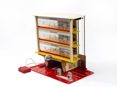 Esso Service multi-storey garage.
