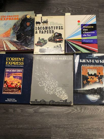 Lot de 6 ouvrages :
- Les grands express.
Bryan...