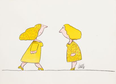LAVILLE (1937)
Art abstrait. 
Illustration...