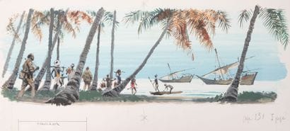 Albert BRENET (1903-2005)
L'embarquement...