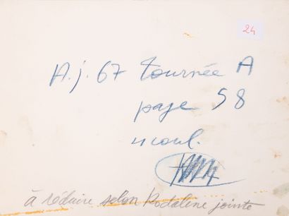 Jean Léon HUENS (1921-1982)
le cosaque au...