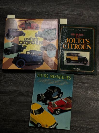 3 livres :
- Histoire des jouets Citroën.
Paul...