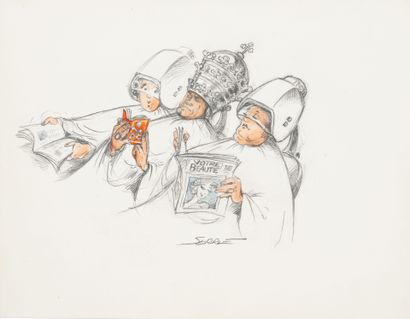Claude SERRE (1938-1998)
Votre beauté.
Illustration...