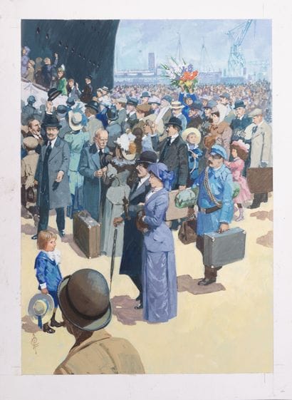 Jean Léon HUENS (1921-1982)
Embarquement...