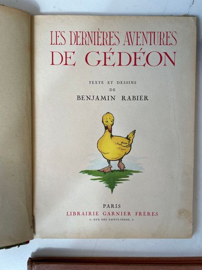 RABIER, Benjamin
3 vol.
- Les dernières aventures...