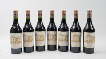 CHÂTEAU HAUT-BRION
7 bouteilles, 2001.
GCC1...