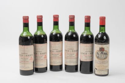 CHÂTEAU LYNCH BAGES
5 bouteilles, 1961.
GCC5...