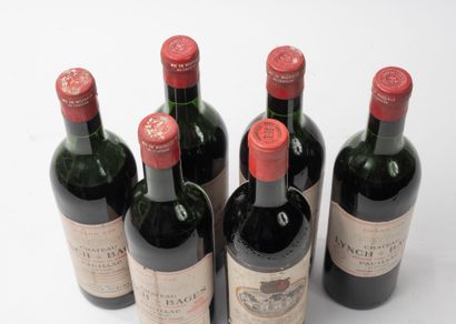 CHÂTEAU LYNCH BAGES
5 bouteilles, 1961.
GCC5...