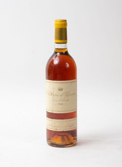 CHÂTEAU D'YQUEM
1 bouteille, 1988.
Lur-Saluces.
Sauternes....