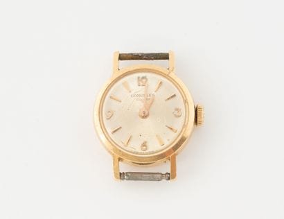 LONGINES
Yellow gold (750) ladies' watch...