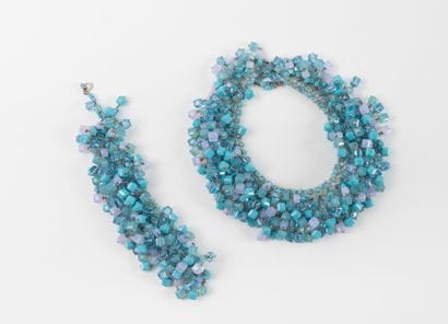 SWAROVSKI
Fancy necklace in silver-plated...