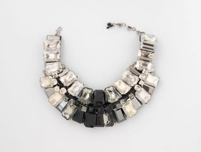SWAROVSKI
Fancy necklace featuring two rows...