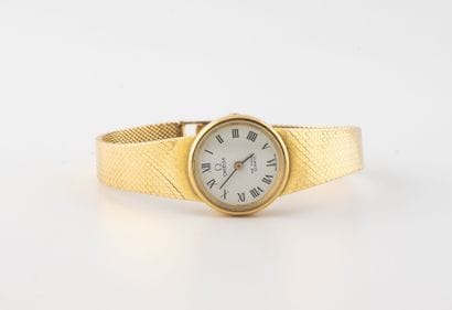 OMEGA
Ladies' wristwatch in yellow gold (750)...