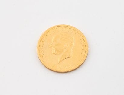 Turkey
Gold coin Turkey, 100 Kurus.
Net weight:...