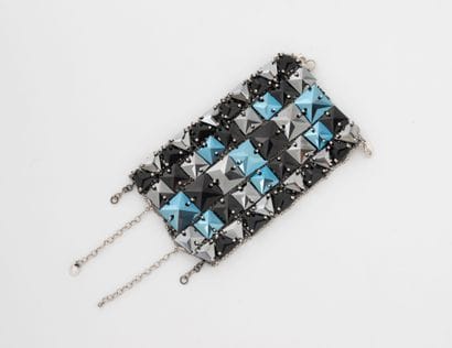 SWAROVSKI
Cuff bracelet adorned with five...