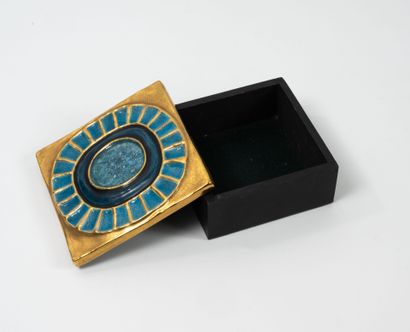 Mithé ESPELT (1923-2020)
Square box.
Blackened...