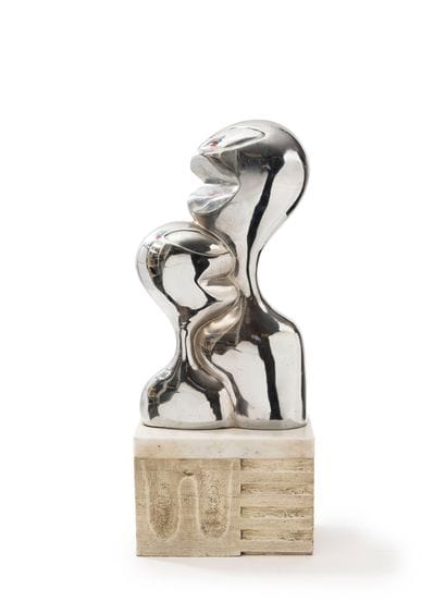 Daniel GHIATZA (1915)
Untitled, 1972.
Chrome-plated...