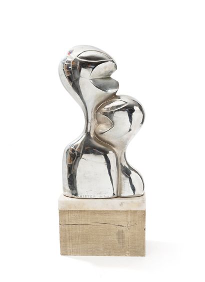 Daniel GHIATZA (1915)
Untitled, 1972.
Chrome-plated...
