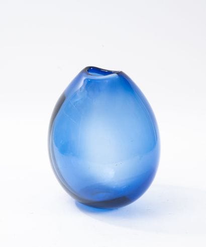 Per LÜTKEN (1916-1998)
Vase, circa 1955.
Blue...