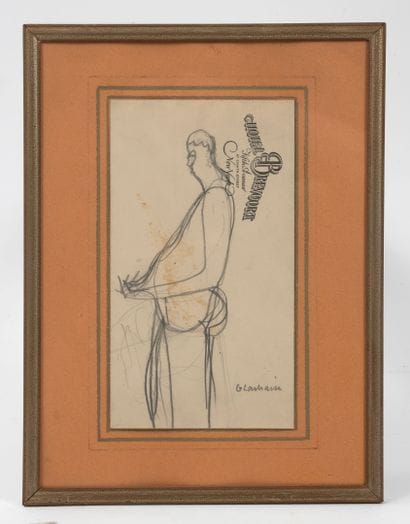 Gaston LACHAISE (1882-1935)
Female nude in...
