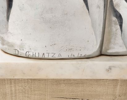 Daniel GHIATZA (1915)
Untitled, 1972.
Chrome-plated...