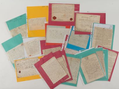 MARINE. ANCIEN RÉGIME
37 lettres ou pièces...