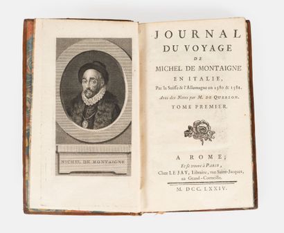 MONTAIGNE
Journal du voyage de Michel de...