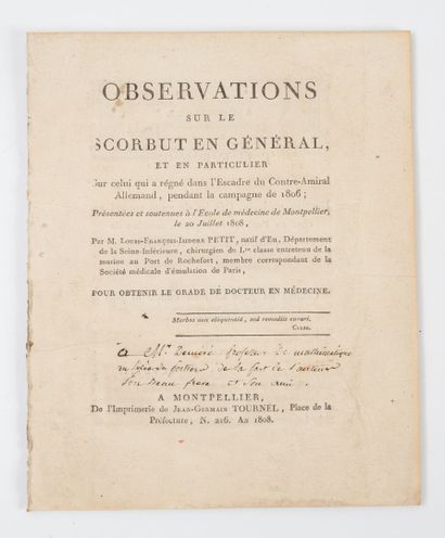 Lot de 4 livres et 1 manuscrit :
- Charles...