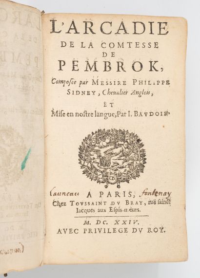 Philippe SIDNEY
L'Arcadie de la comtesse...