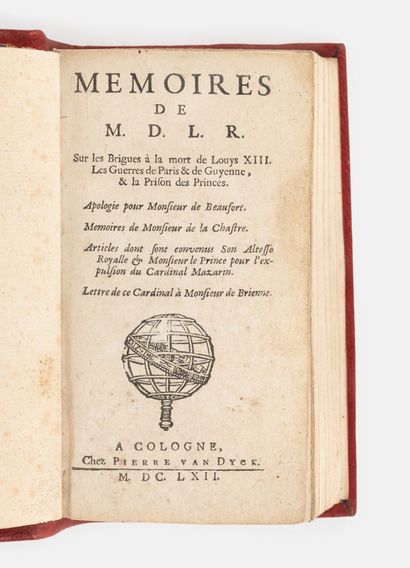 LA ROCHEFOUCAULD
Mémoires de M.D.L.R. sur...