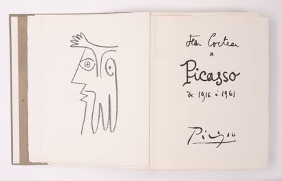 Jean COCTEAU 
Picasso de 1916 à 1961. 
Monaco,...