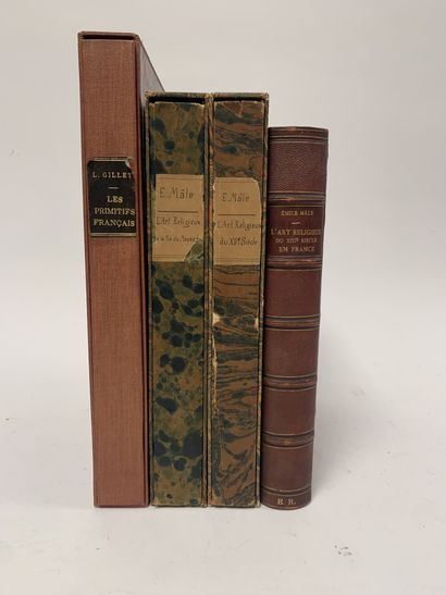 Lot de livres :
* 4 livres In-12, reliures...