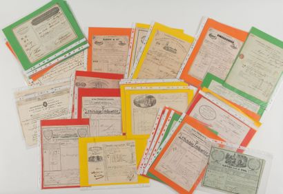 ROULAGE
Environ 74 documents, fin XVIIIe-XIXe...