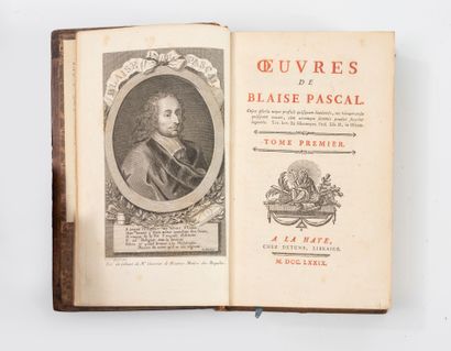 Blaise PASCAL
OEuvres de Blaise Pascal.
La...