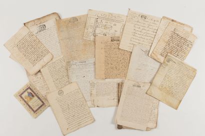 DIVERS. 
Environ 130 documents, XVIe-début...