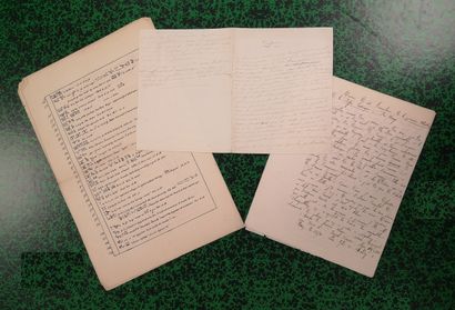 [Egyptologie]
Lot :
- le manuscrit d'une...
