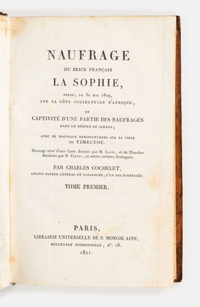 COCHELET (Charles)
Naufrage du Brick français...
