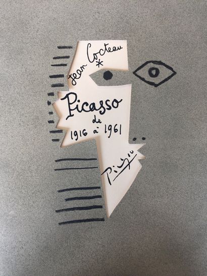 Jean COCTEAU 
Picasso de 1916 à 1961. 
Monaco,...