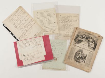 TRAITE
6 lettres ou pièces, 1763-1792.

Adjudication...