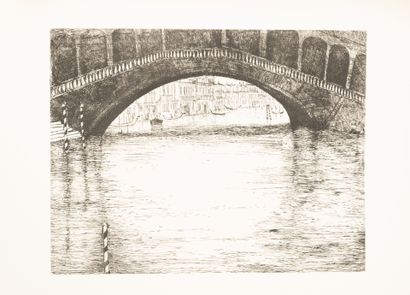 GANTNER, Bernard
Venise. [Paris, l'artiste,...