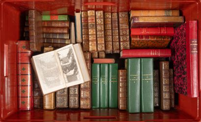 4 caisses et 1 mannette
De livres reliés...