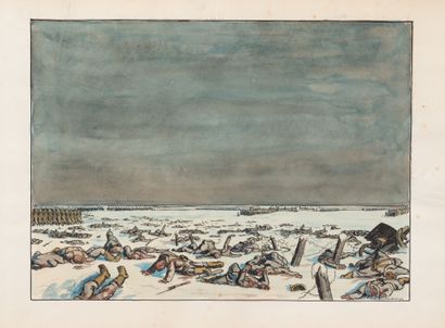 Pierre LADUREAU (1882-1975)
Les blessés après...