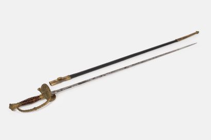 FRANCE, Third Republic
Marine officer's sword,...